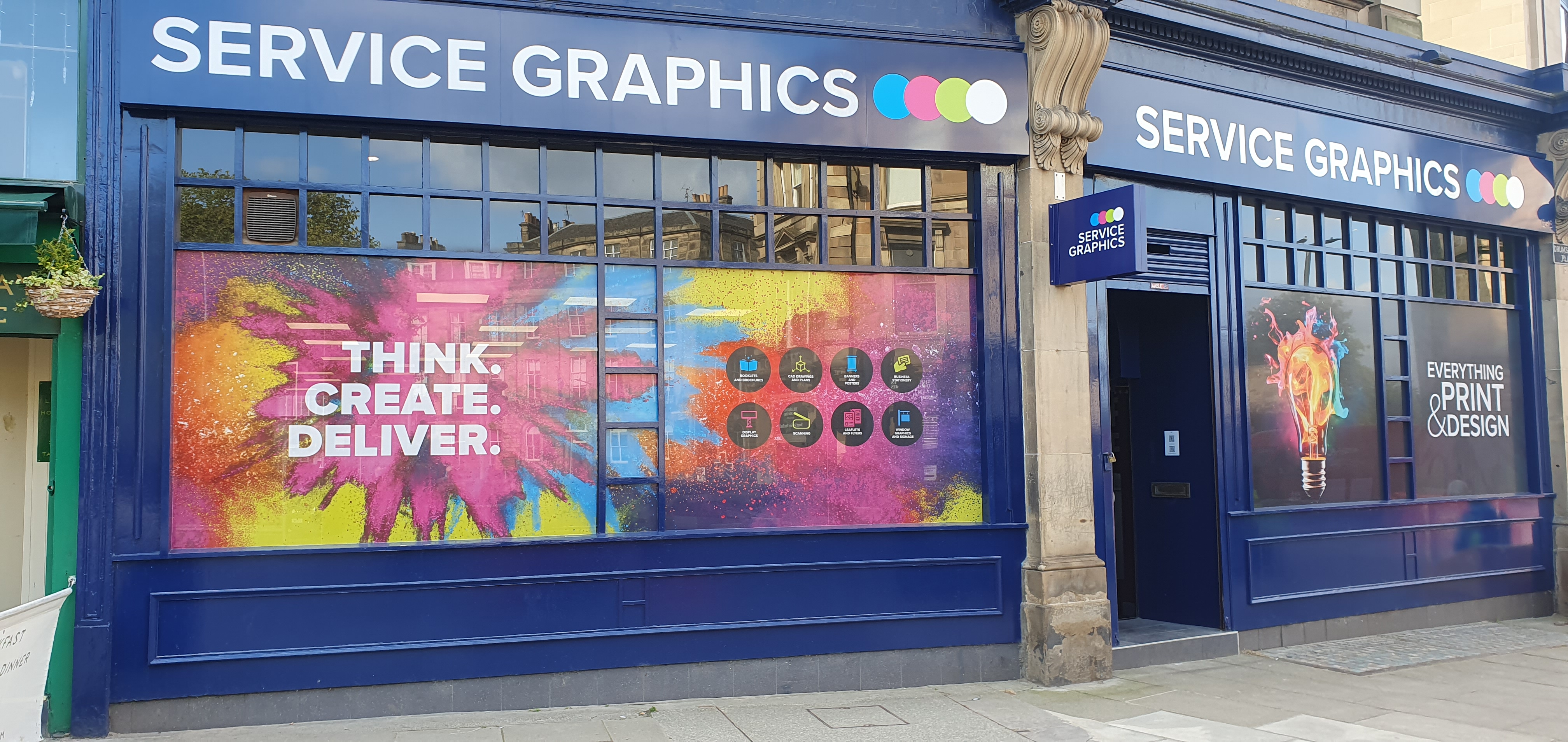 Service Graphics Edinburgh Exterior