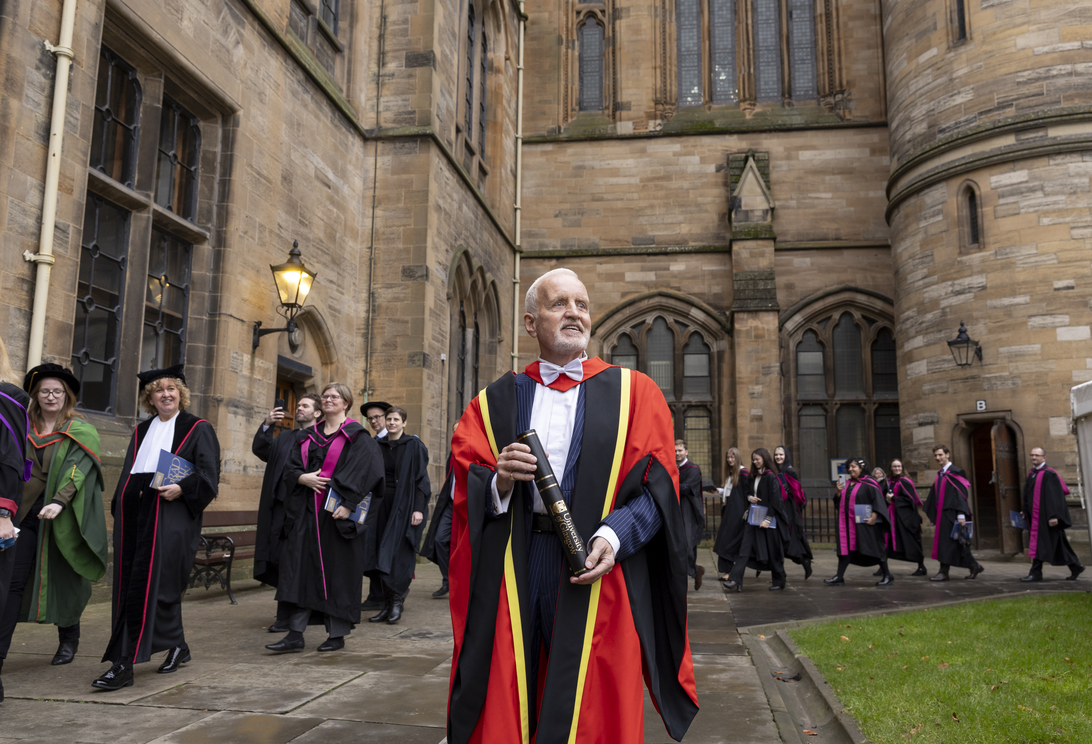 Print philanthropist Watson honoured with Glasgow degree