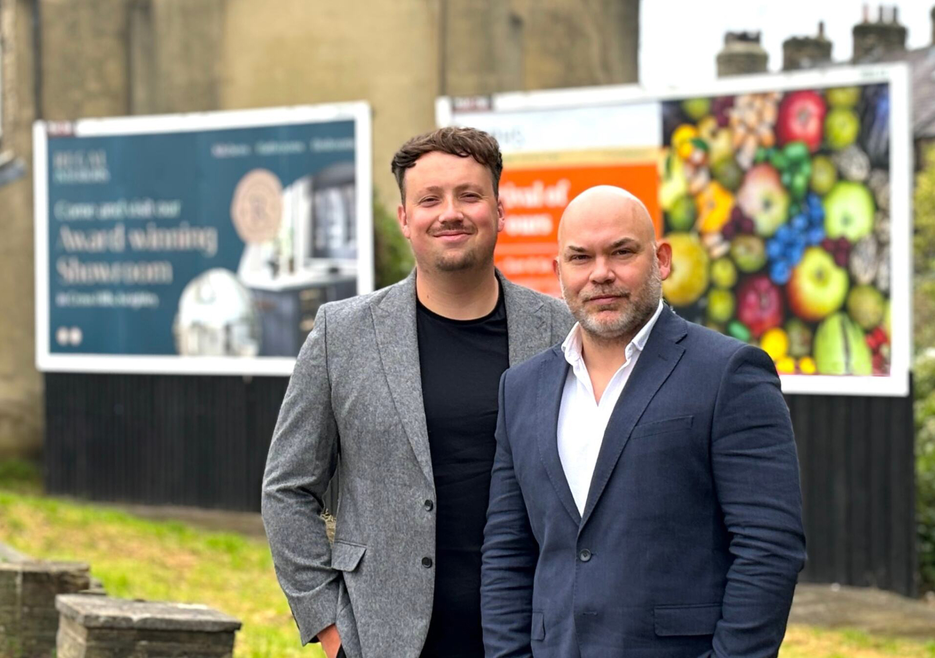 Alex Simpson, Operations Director And Joel Turner, Commercial Director, 75Media