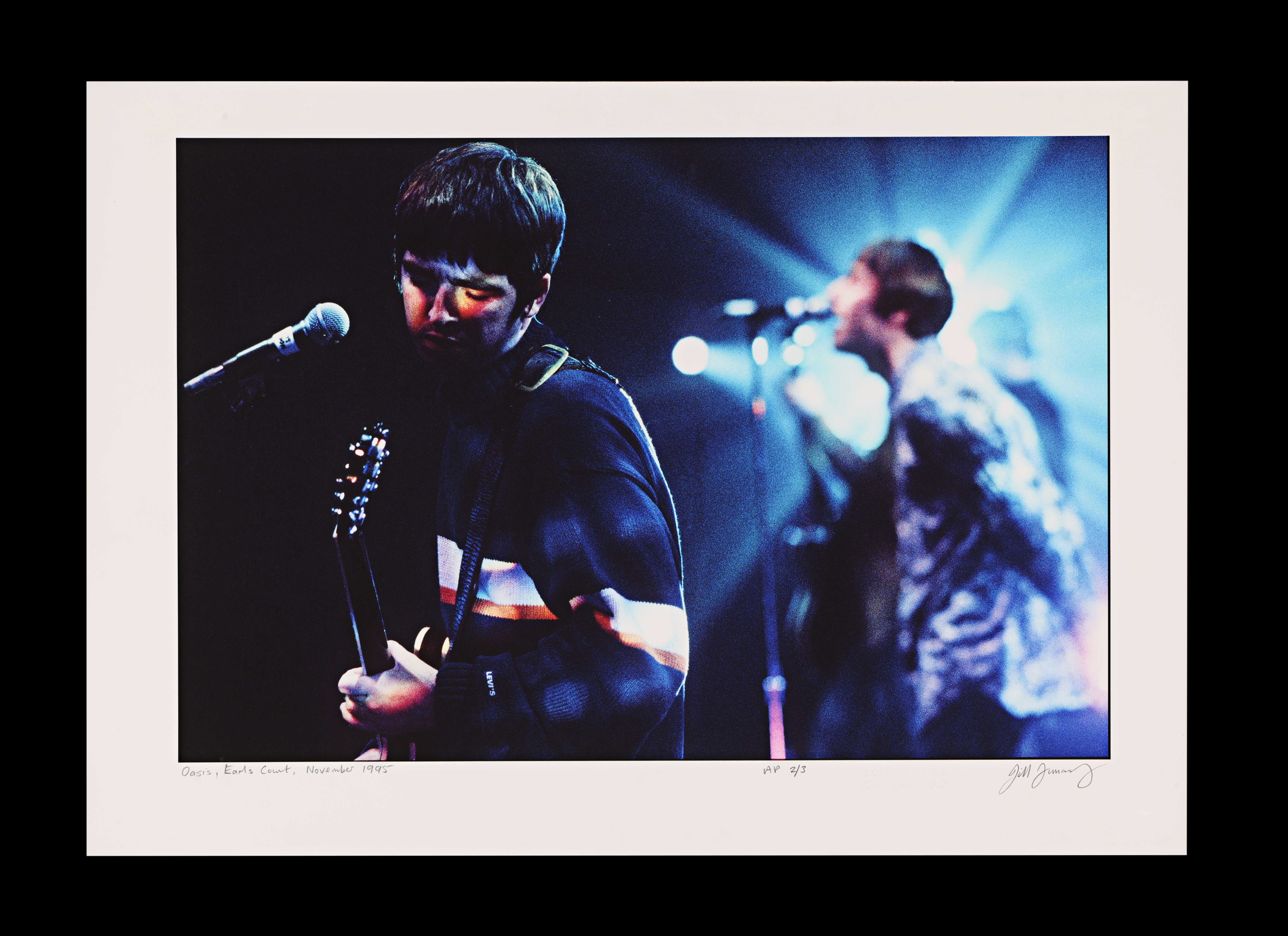 Oasis Print Earls Court Performance 1995