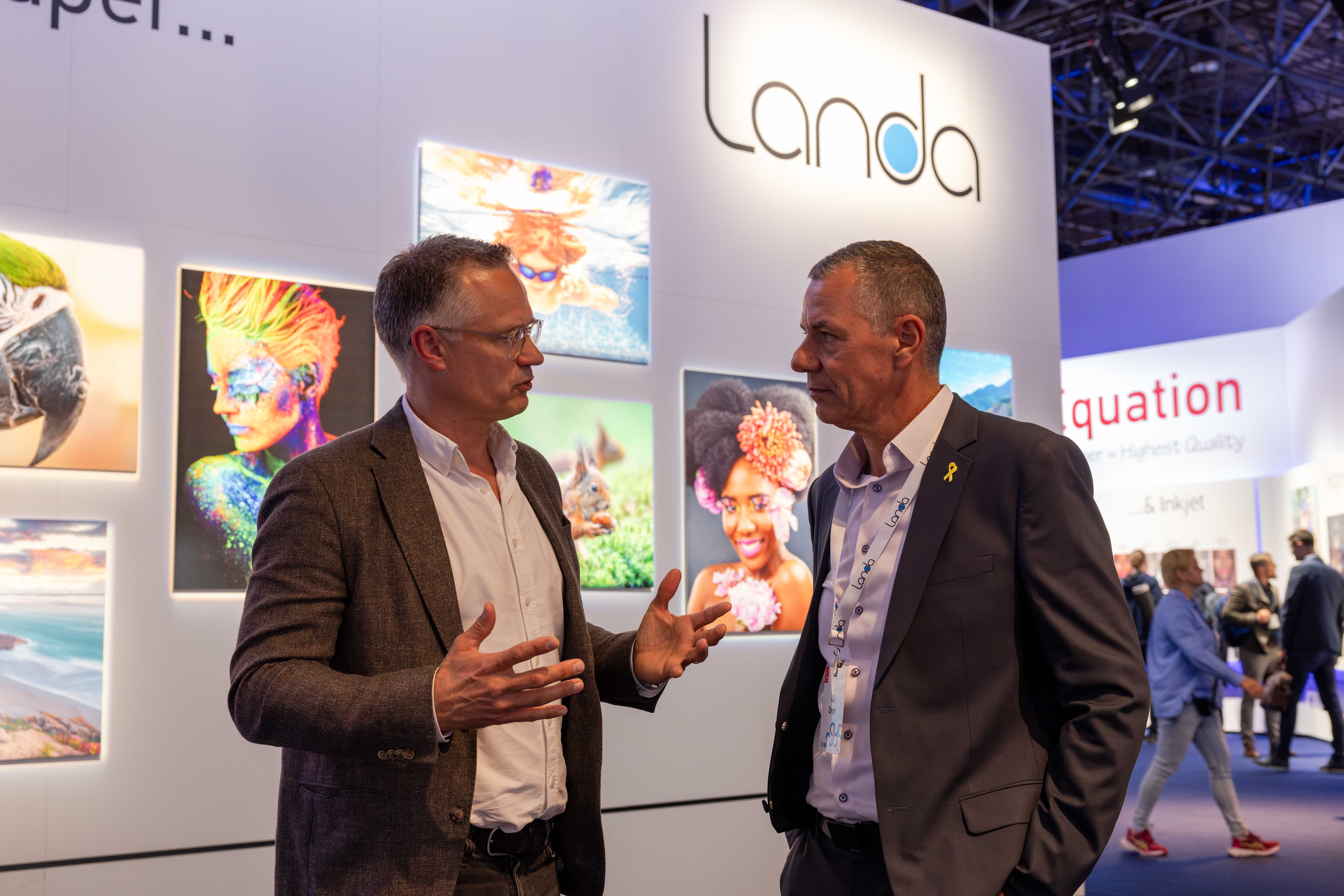 Landa And Gelato Collaboration Announcement Henrik M�Ller, Gelato (Left) With Gil Oron, Landa (Right)